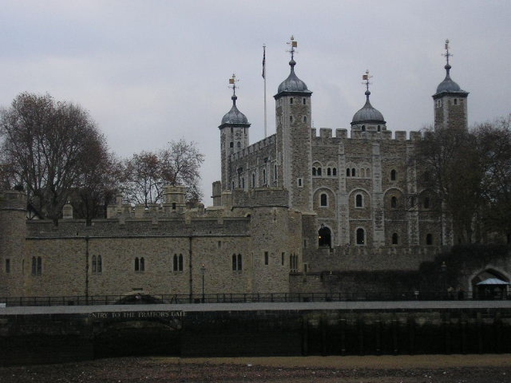 River view of Tower of London