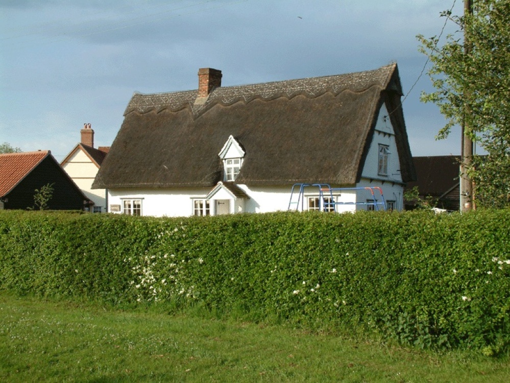 Old cottage at Burrough Green, Cambridgeshire