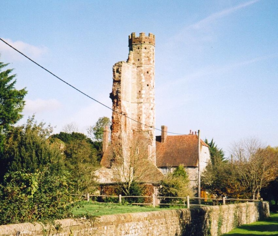 Warblington, castle ruin, Hampshire