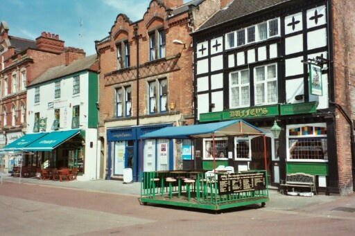 Marketplace houses, Burton-upon-Trent, Staffordshire
