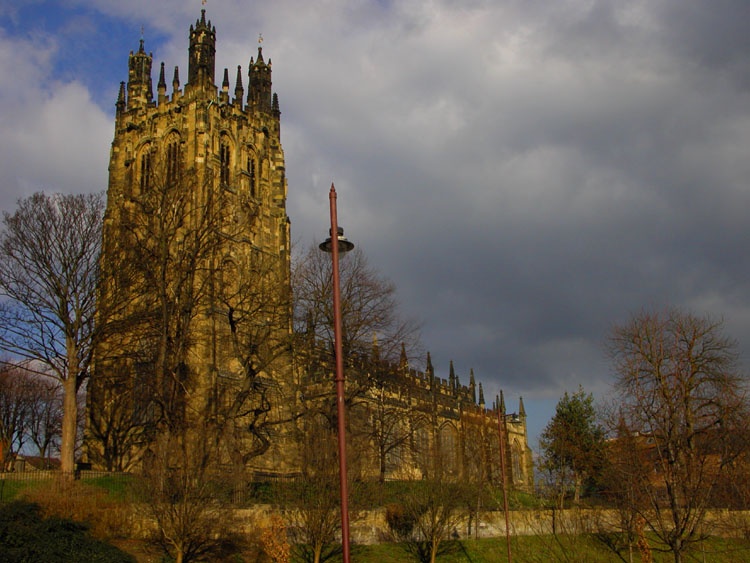 Photograph of St Giles Church, Wrexham, Wales