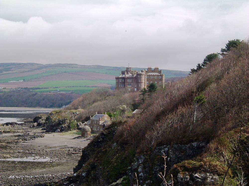 Culzean Castle from the coast