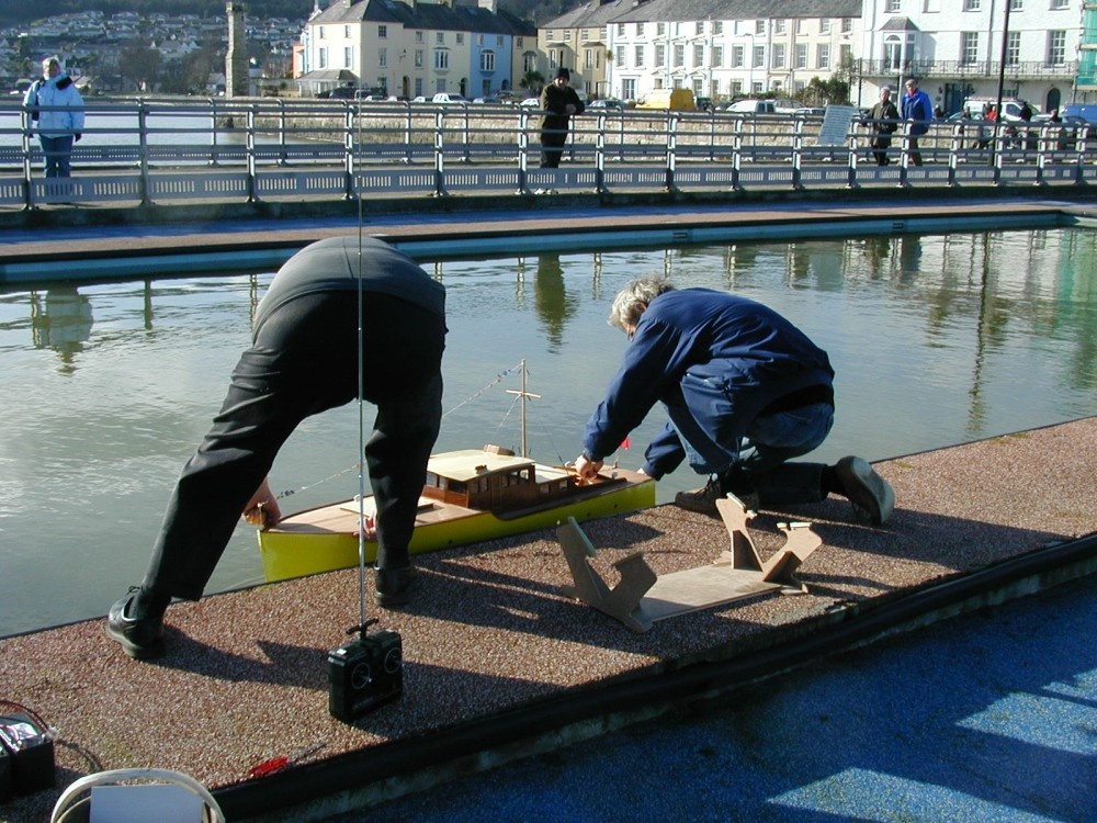Boating pool Beaumaris Anglesey