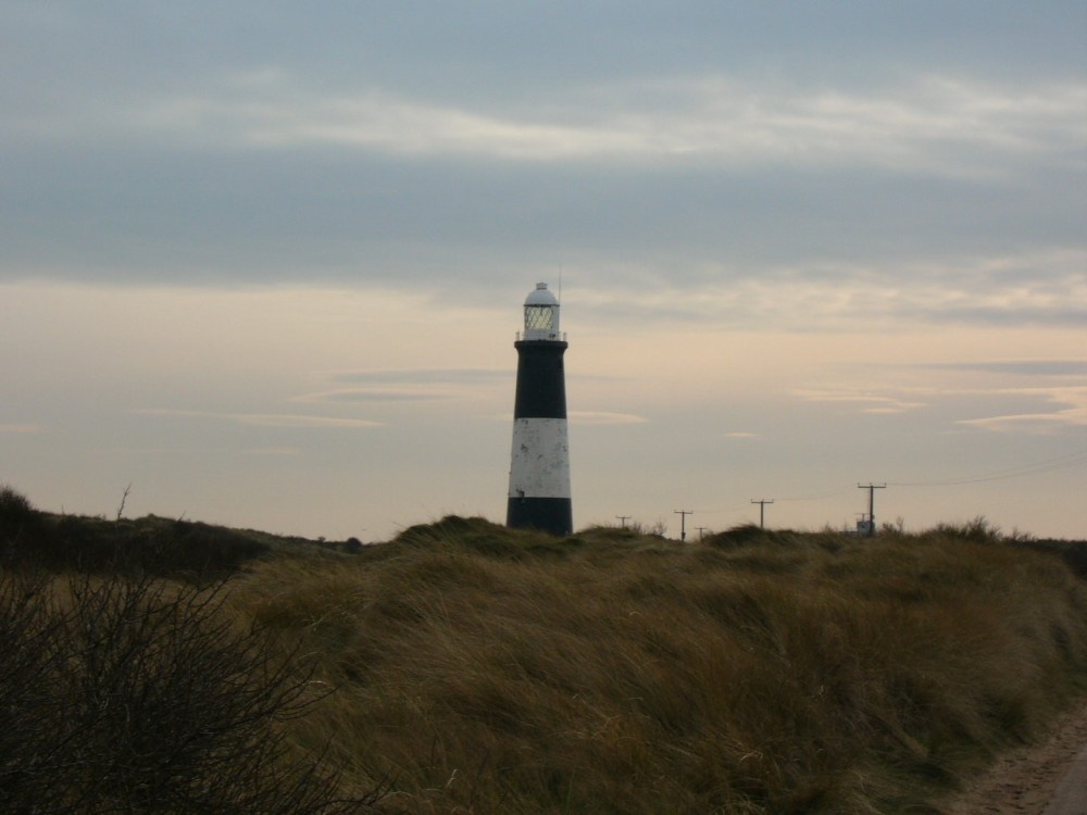 Spurn Lighthouse late on a Winter's afternoon, North Yorkshire photo by Marc Bailey