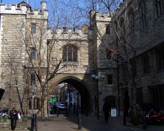 Photograph of St, John's Gate, Clerkenwell, London