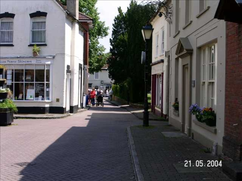Wimborne from the Corn Market