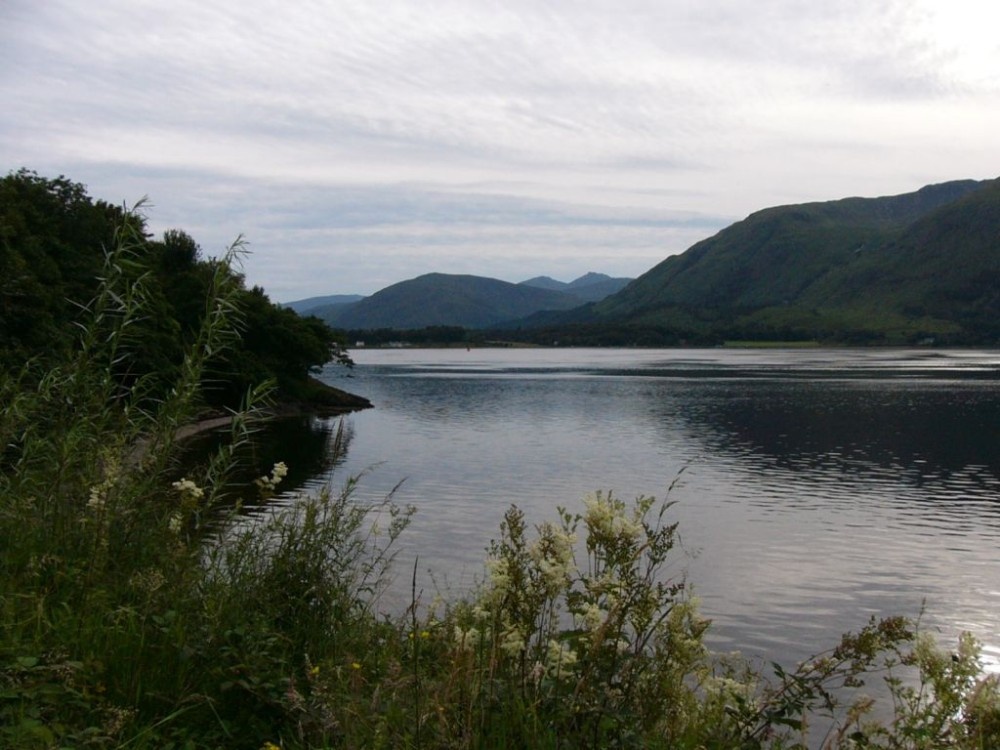Loch Lochy in the highlands of Scotland