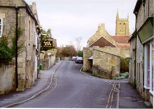 High Street and Market Place, Colerne, Wiltshire