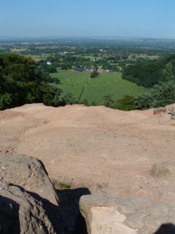 View from Stormy Point, Alderley Edge, Cheshire