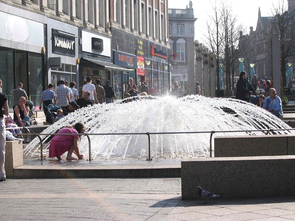 Photograph of Fountain in Warrington