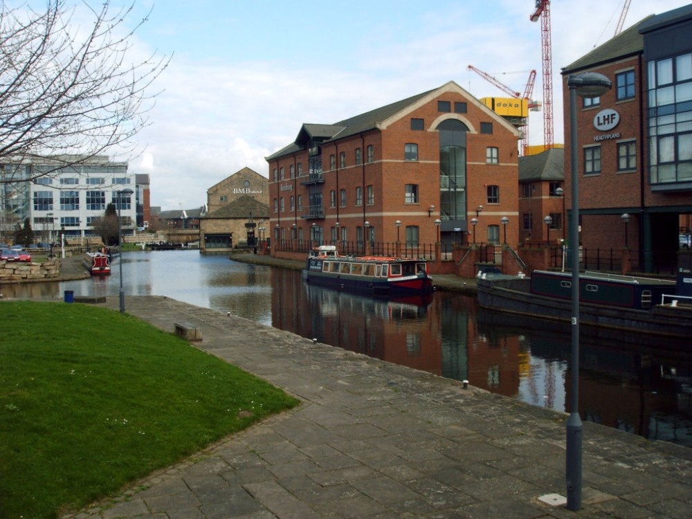 Redeveloped Waterside Leeds