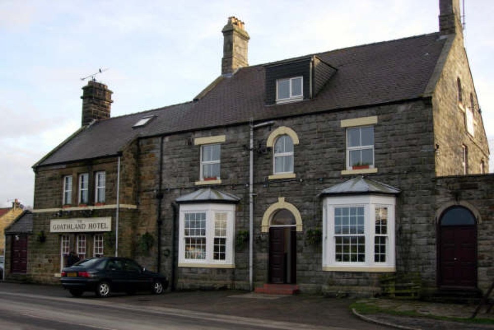 Goathland hotel or Aidensfield Arms in the popular Television show 'Heartbeat'