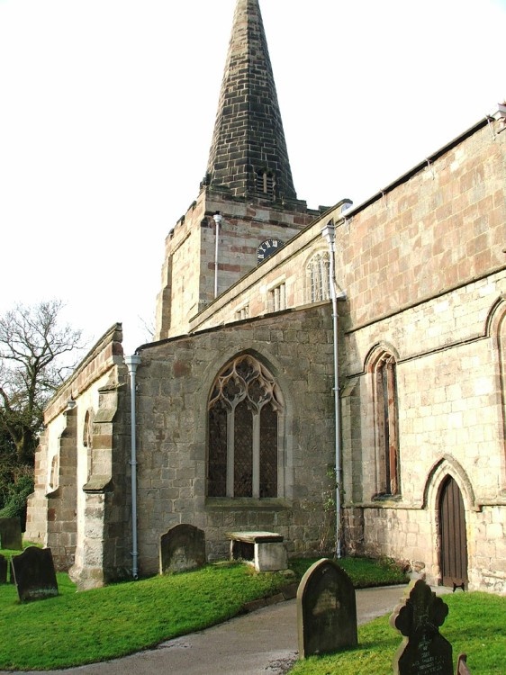 Doveridge Church, Jan 2005. Derbyshire