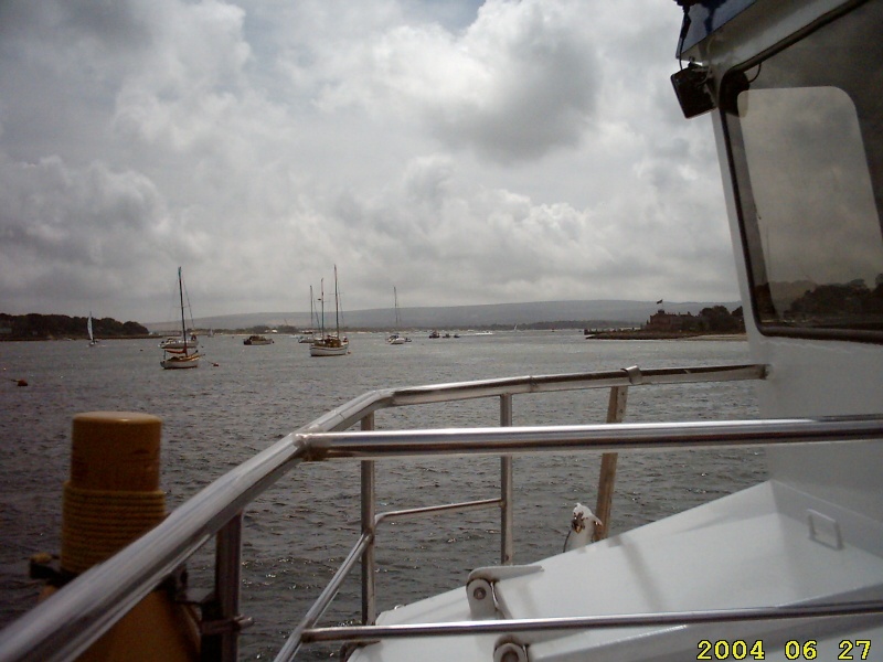 Approaching Brownsea Island, Poole Harbour