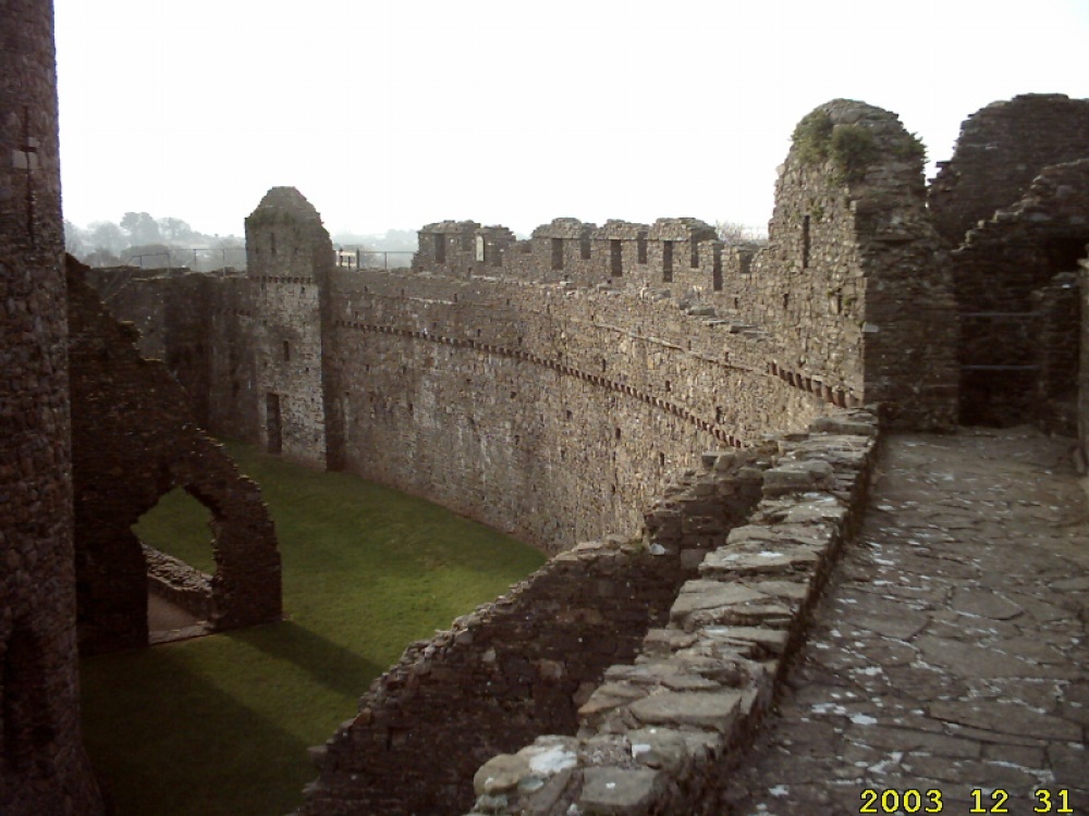 Photograph of Kidwelly Castle, Carmarthenshire, Wales