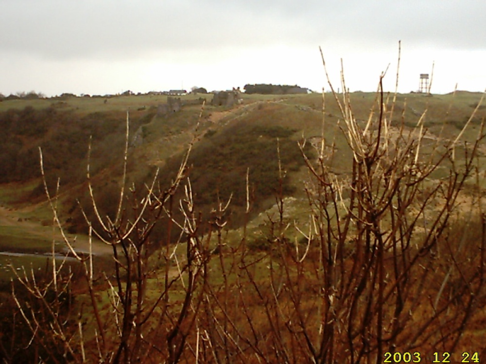 Photograph of Pennard Castle, Wales