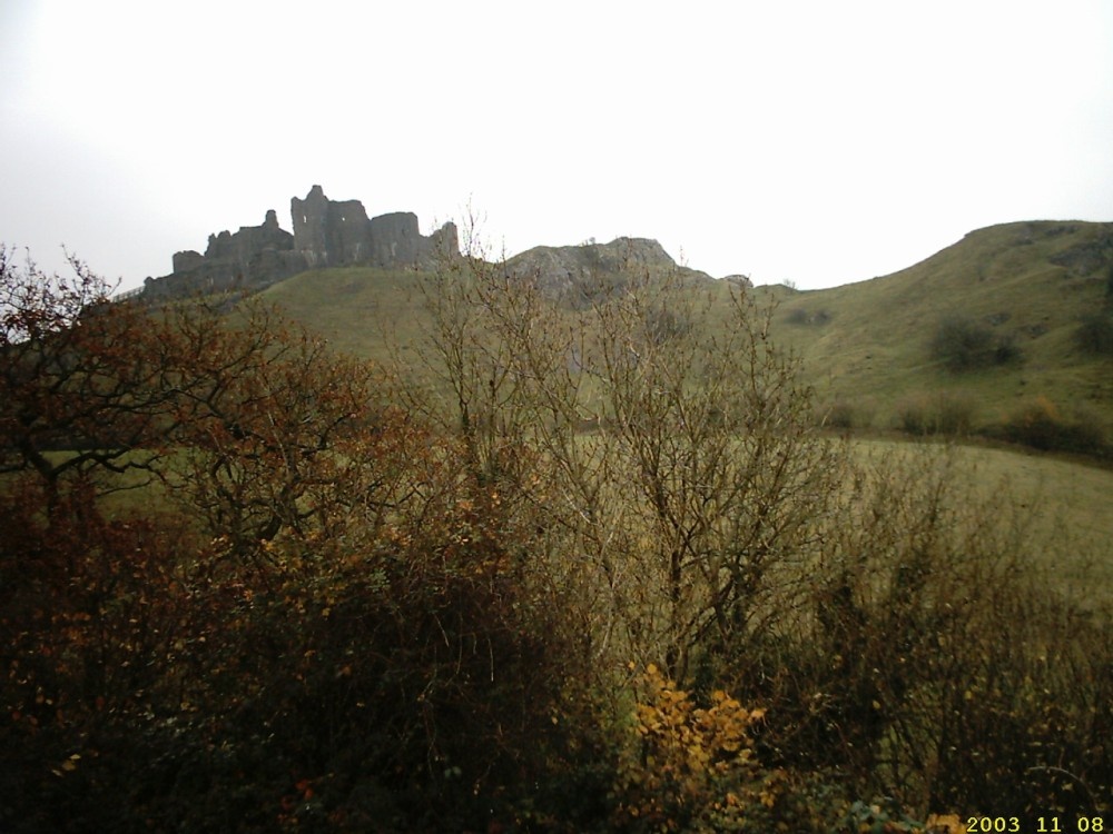 Carreg Cennen Castle, Wales photo by Cenydd Phillips