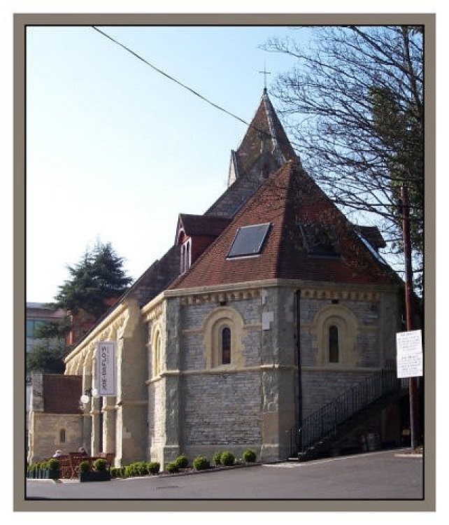 This olde world church stands opposite the Mayflower theatre. Southampton