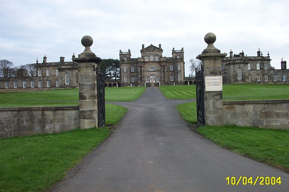 Photograph of Delaval Hall. Seaton Delaval. Northumberland