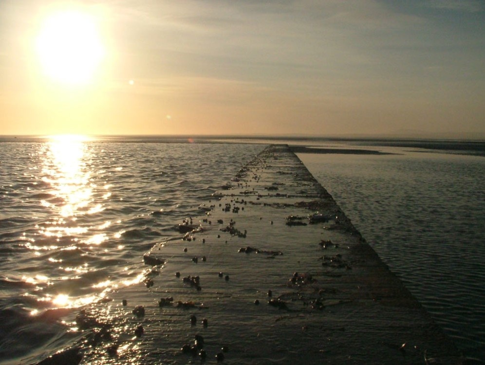 Sandylands promenade at Morecambe, Lancashire