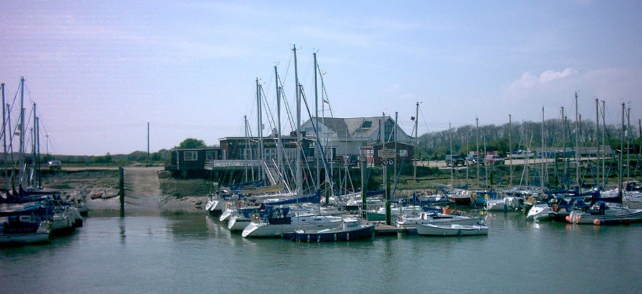 Littlehampton Yacht Club on the River Arun, West Sussex