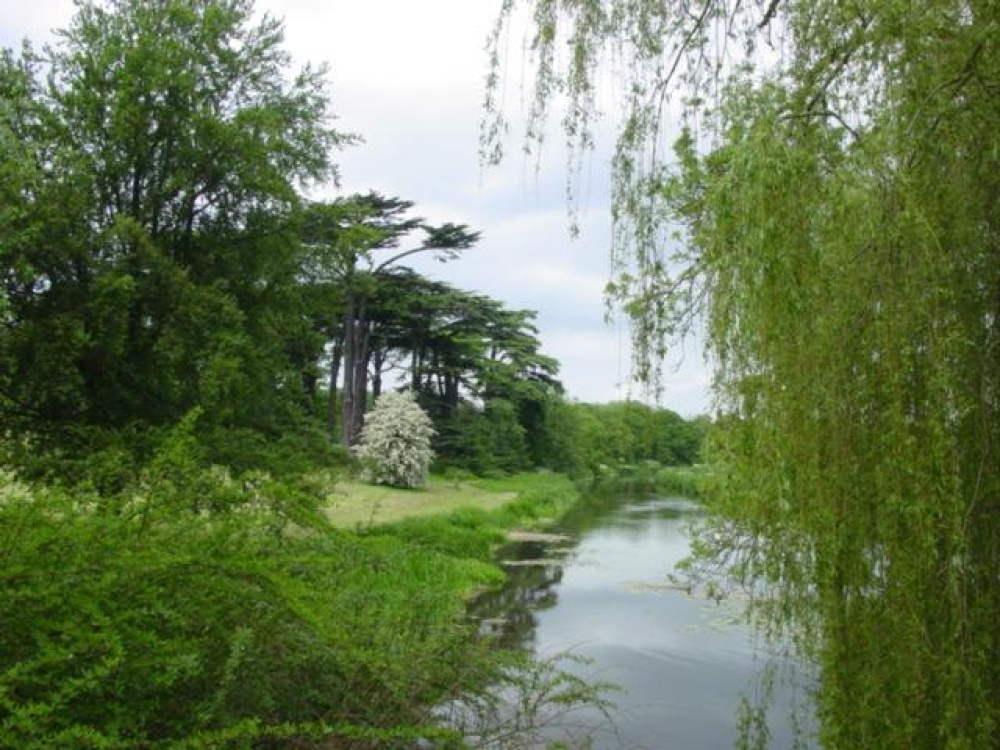 A view of the River Tern, at Attingham Park, Shrewsbury