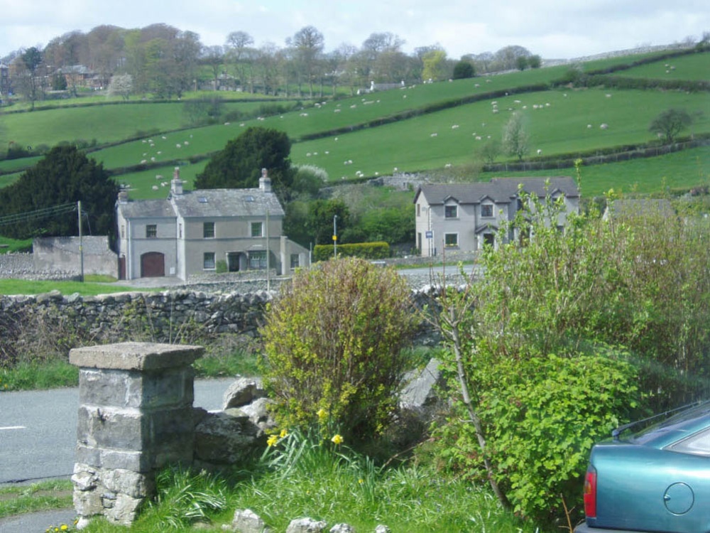 Photograph of Allithwaite, Cumbria. Holme Lane looking towards Boarbank