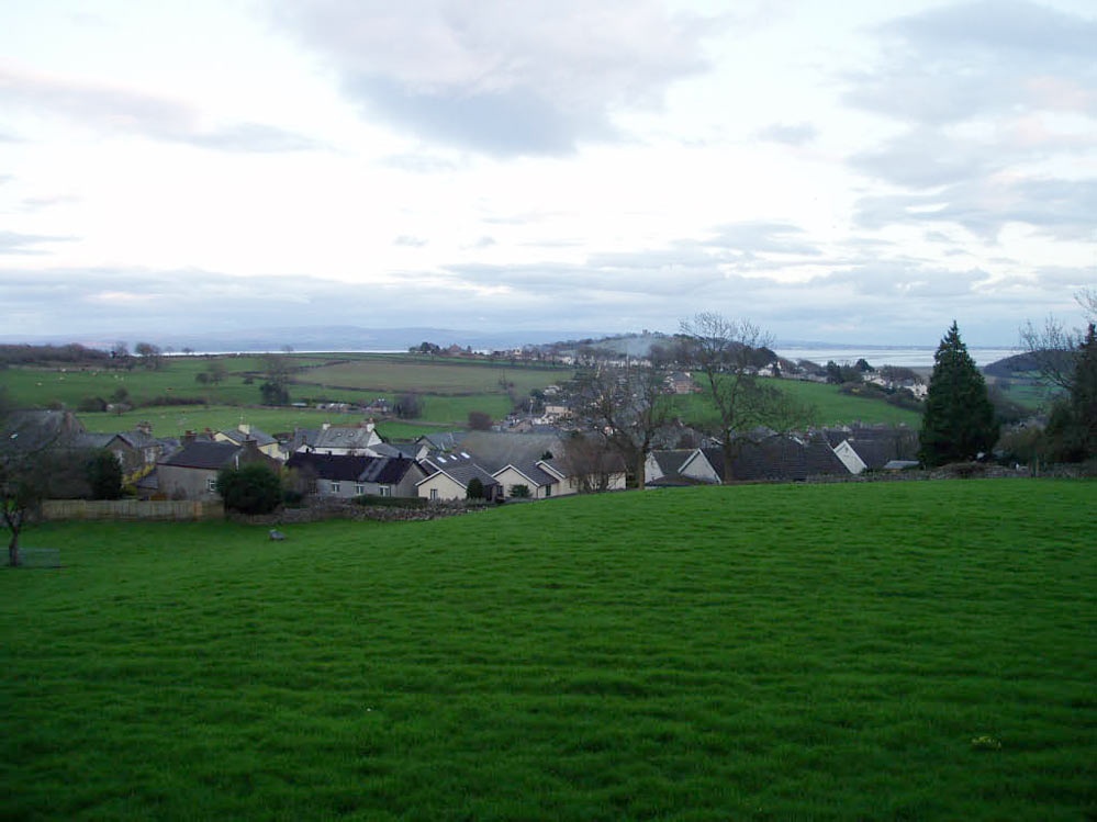 Allithwaite looking towards Kirkhead Tower