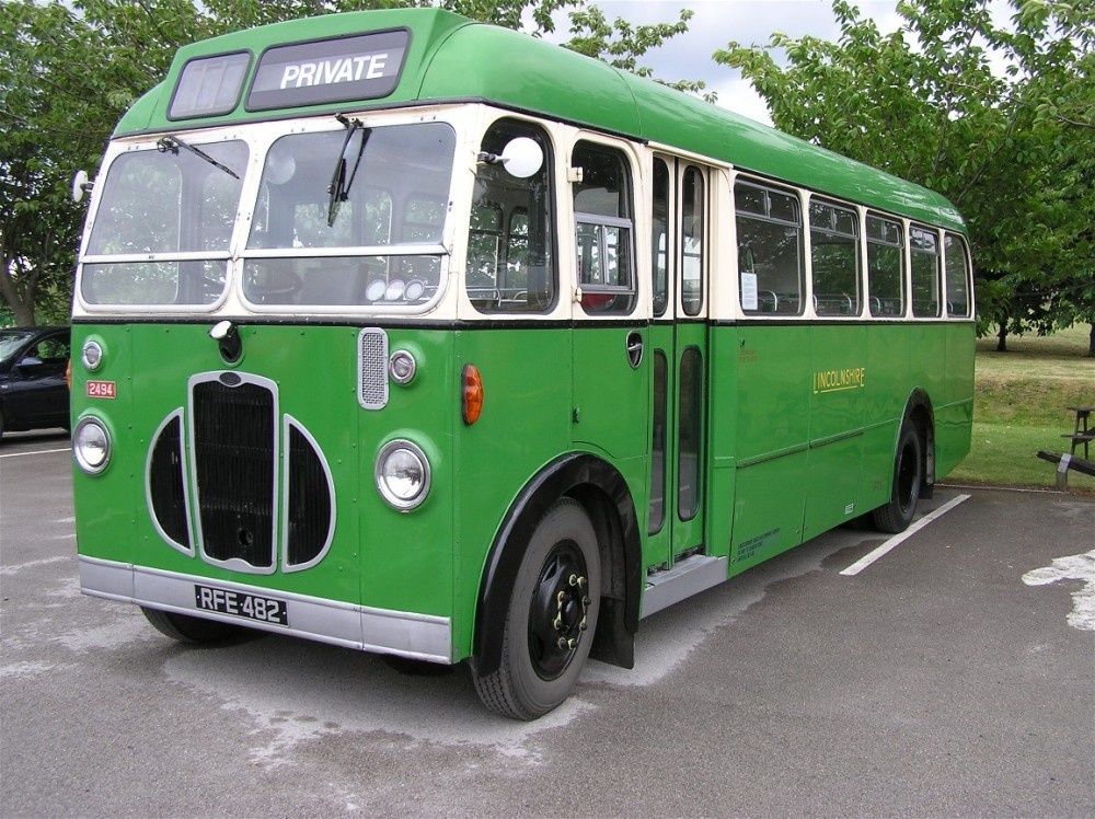 1950s Lincolnshire Road Car bus