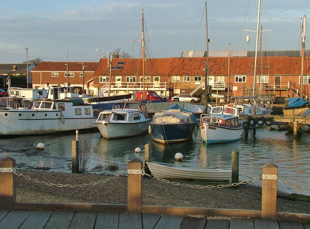 Woodbridge Suffolk - Bass's dock, evening