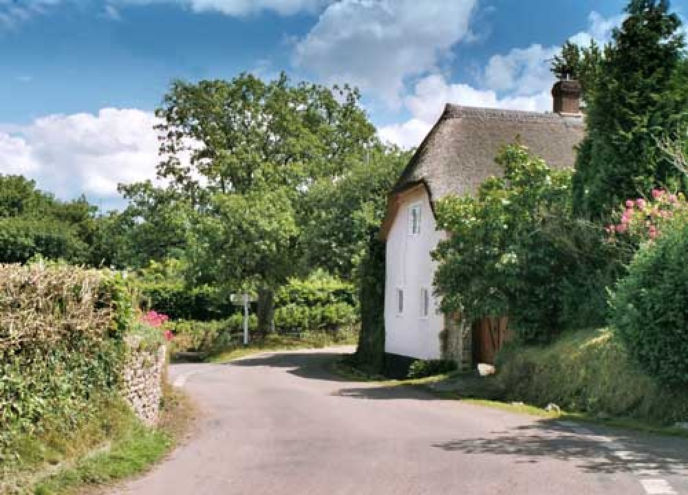Cross roads at Farway, Devon