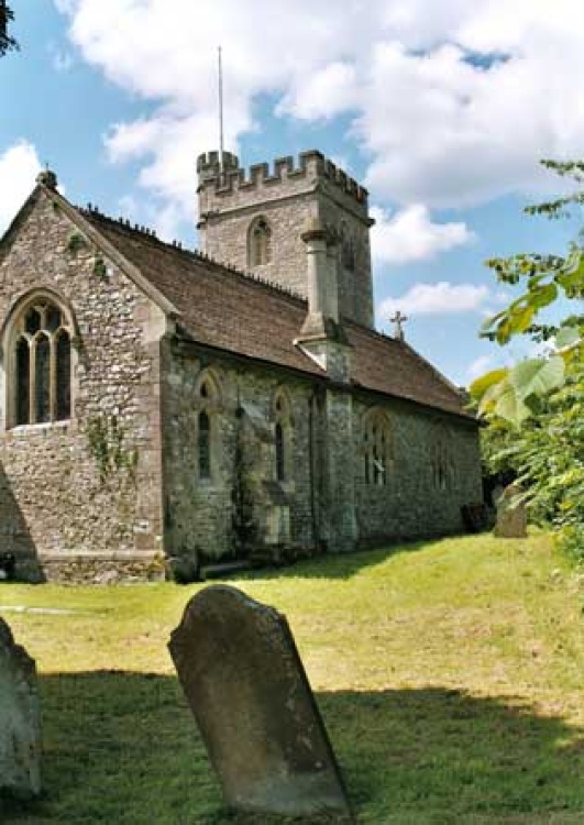 Rear of St  Michael's Church, Farway, Devon