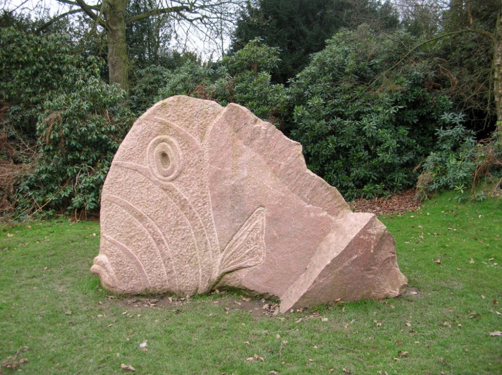 Sculpture by Ronald Rae, Yorkshire Sculpture Park