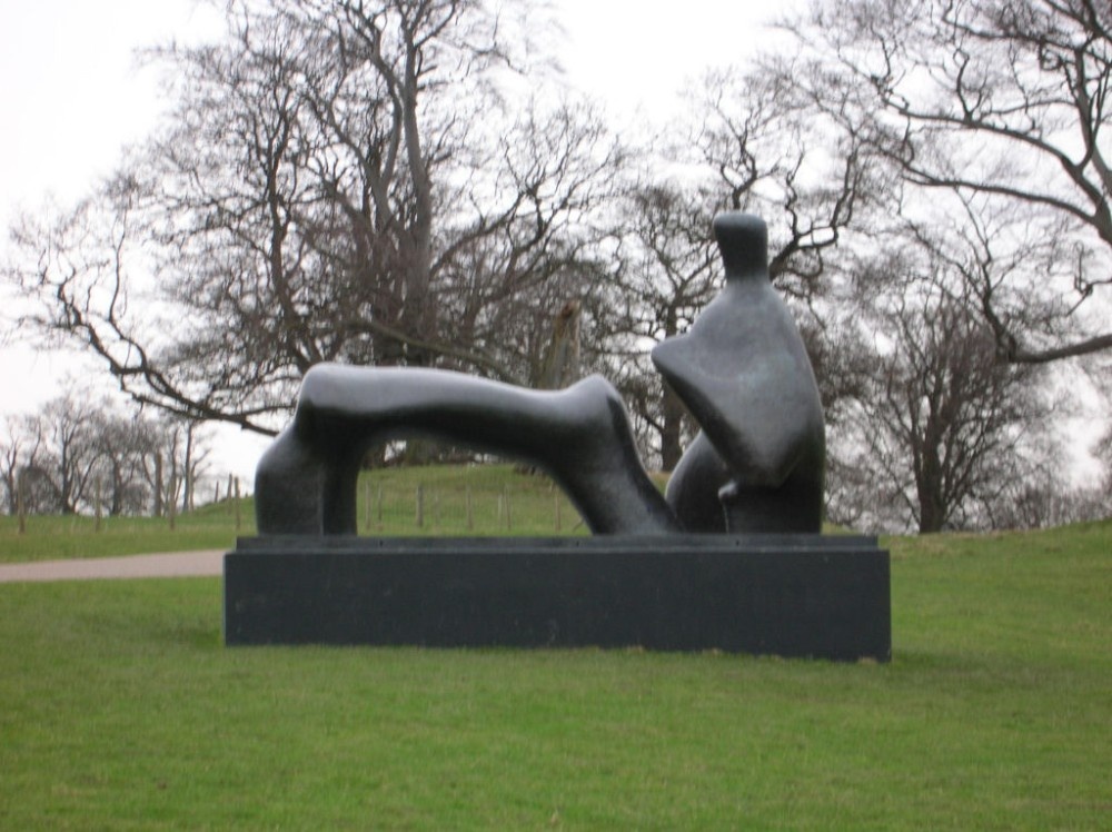 Sculpture by Henry Moore, The Yorkshire Sculpture Museum Bretton Hall. Wakefield photo by Laura Mccarthy