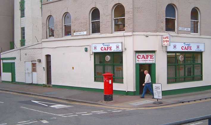 Photograph of Terry's Cafe, Silvertwon
