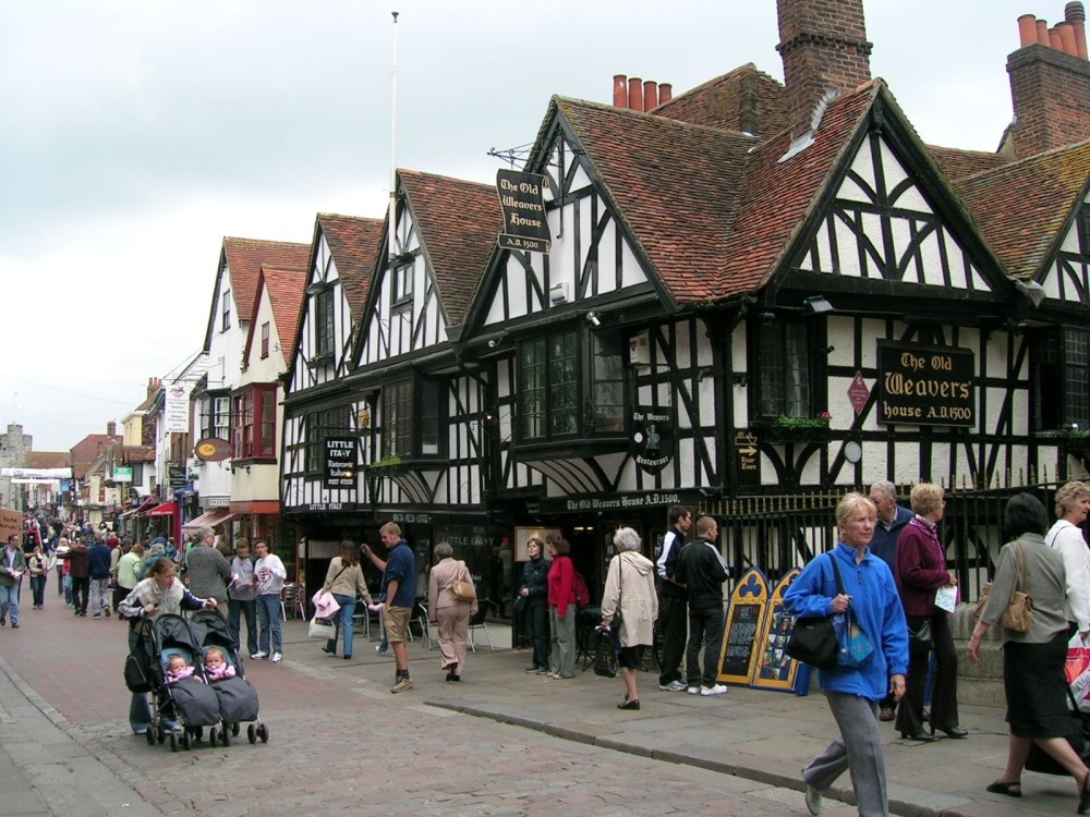 The Old Weavers' House in Canterbury, Kent