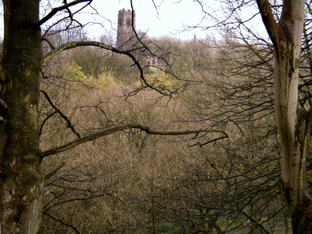 View of St Mary's Parish Church, Prestwich