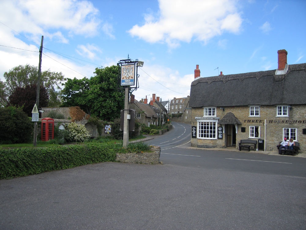 The Three Horseshoes at Burton Bradstock, Dorset