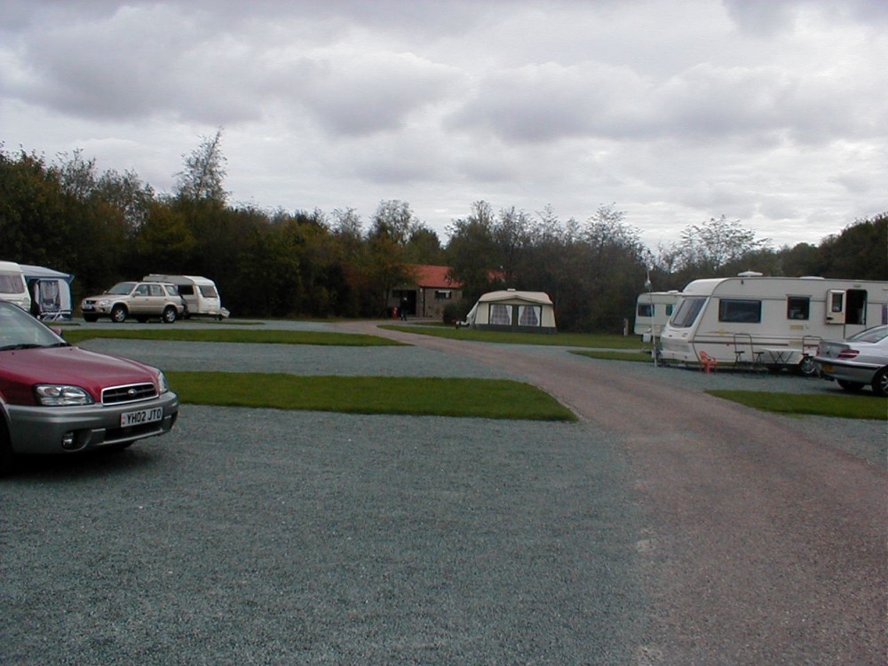 Caravan club site, West Ayton