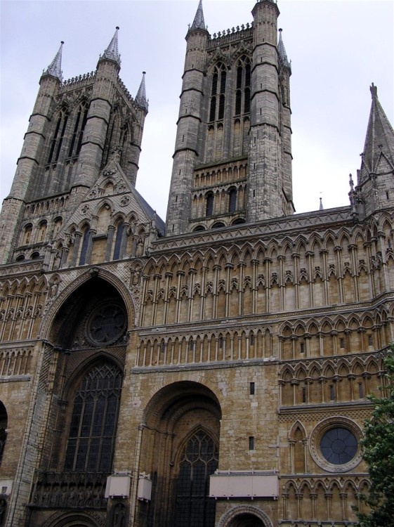 Lincoln Cathedral - the west front