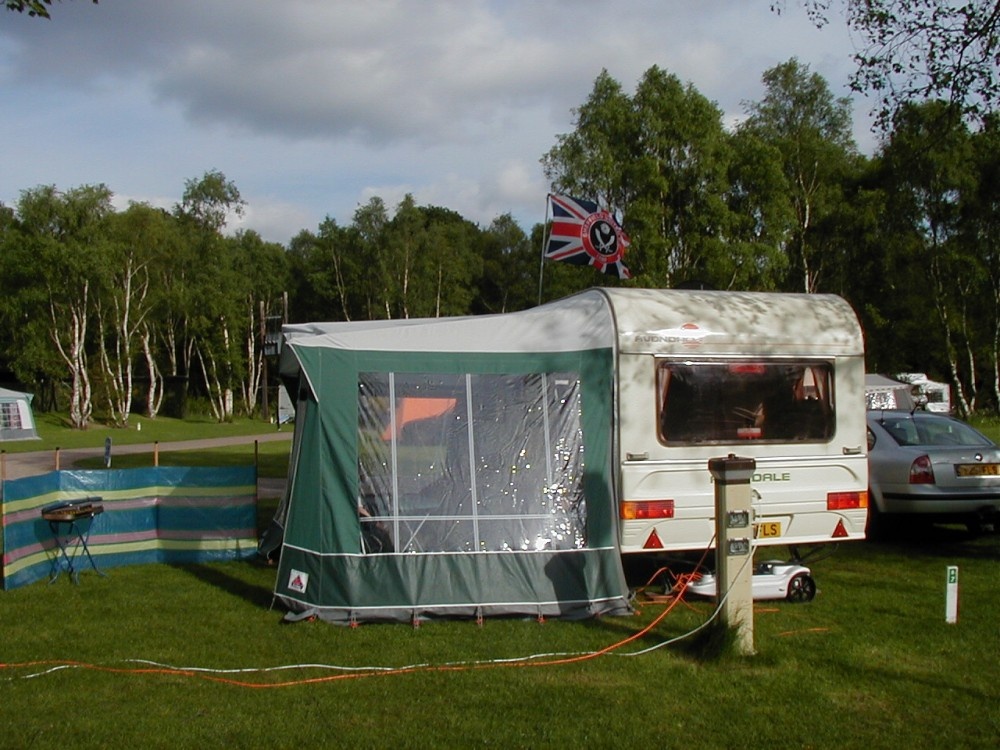 Caravan Club Caravan, Site Clumber Park photo by Dave Clarke