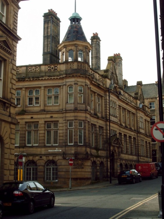 Corner of St. Peter's Street, Huddersfield.