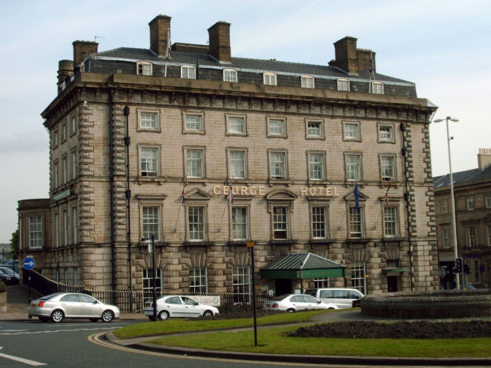 Photograph of George Hotel, St George's Square, Huddersfield.