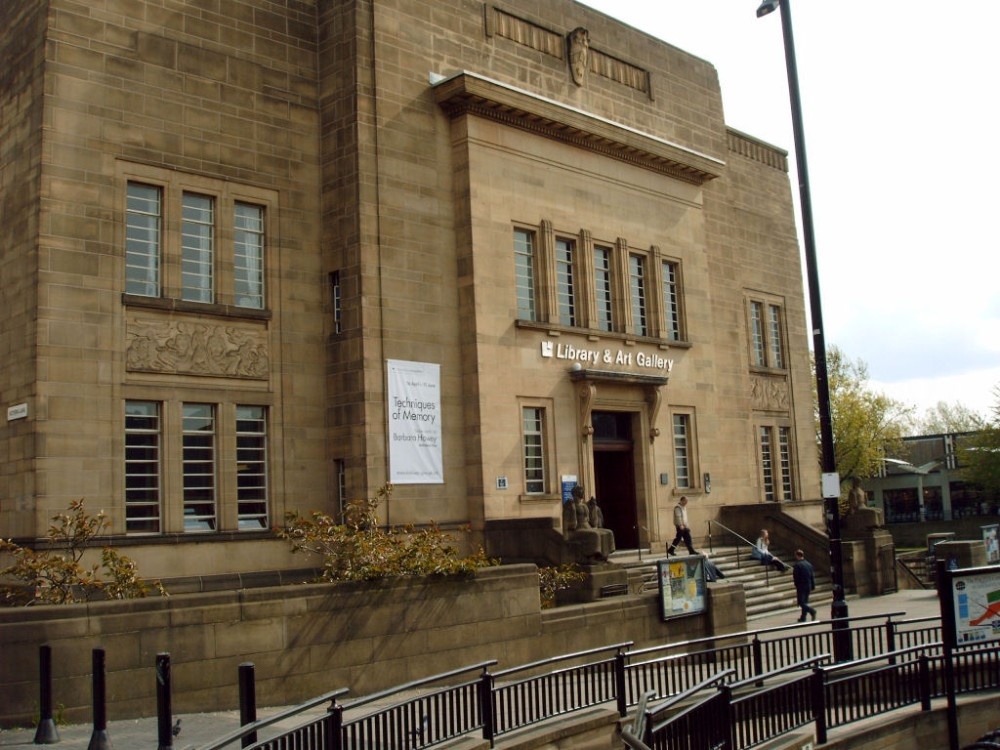 Photograph of Library and Art Gallery, Huddersfield.