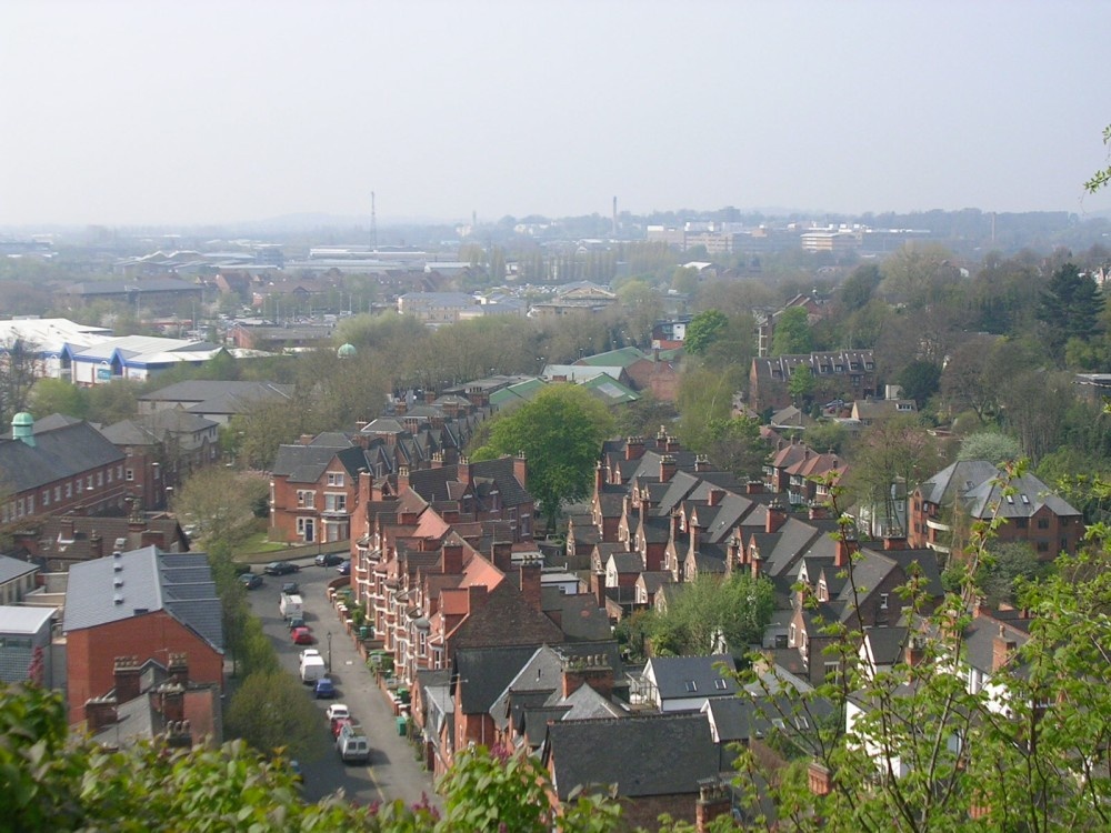 Town of Nottingham (view from the castle)