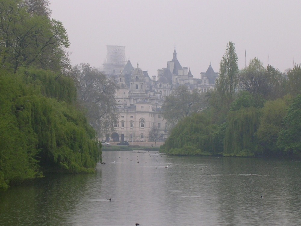 View from St. James Park, London