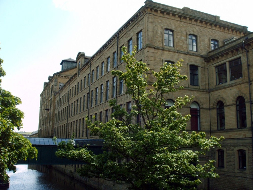 Photograph of Saltaire Mills.