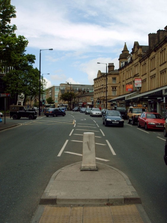 Cavendish Street, looking towards Skipton Road, Keighley