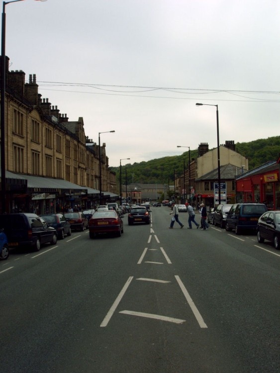Cavendish Street, looking towards Bradford Road, Keighley
