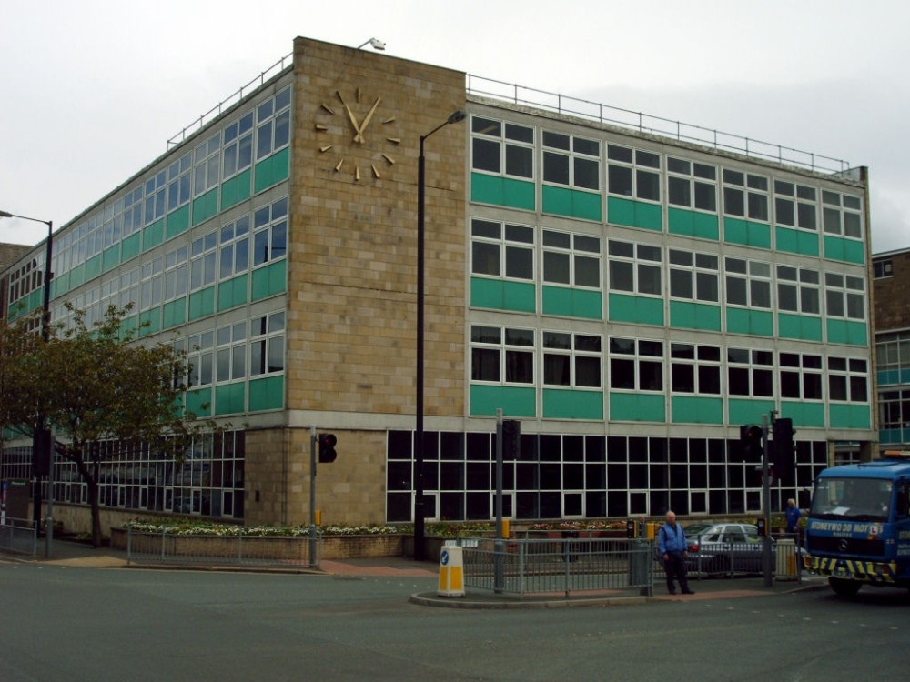 Keighley College, on the corner of Cavendish Street and Skipton Road, Keighley.